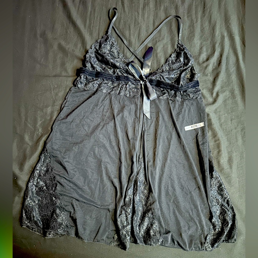 🆕 Black lace baby doll PLUS SIZE